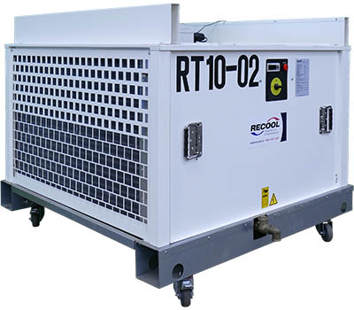 Rooftopunits <br/> Luchtgekoelde rooftop airconditioner RT10 • Recool
