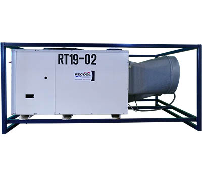 Rooftopunits <br/> Luchtgekoelde rooftop airconditioner RT19 • Recool
