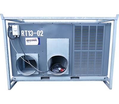 Rooftopunits <br/> Luchtgekoelde rooftop airconditioner RT13 • Recool